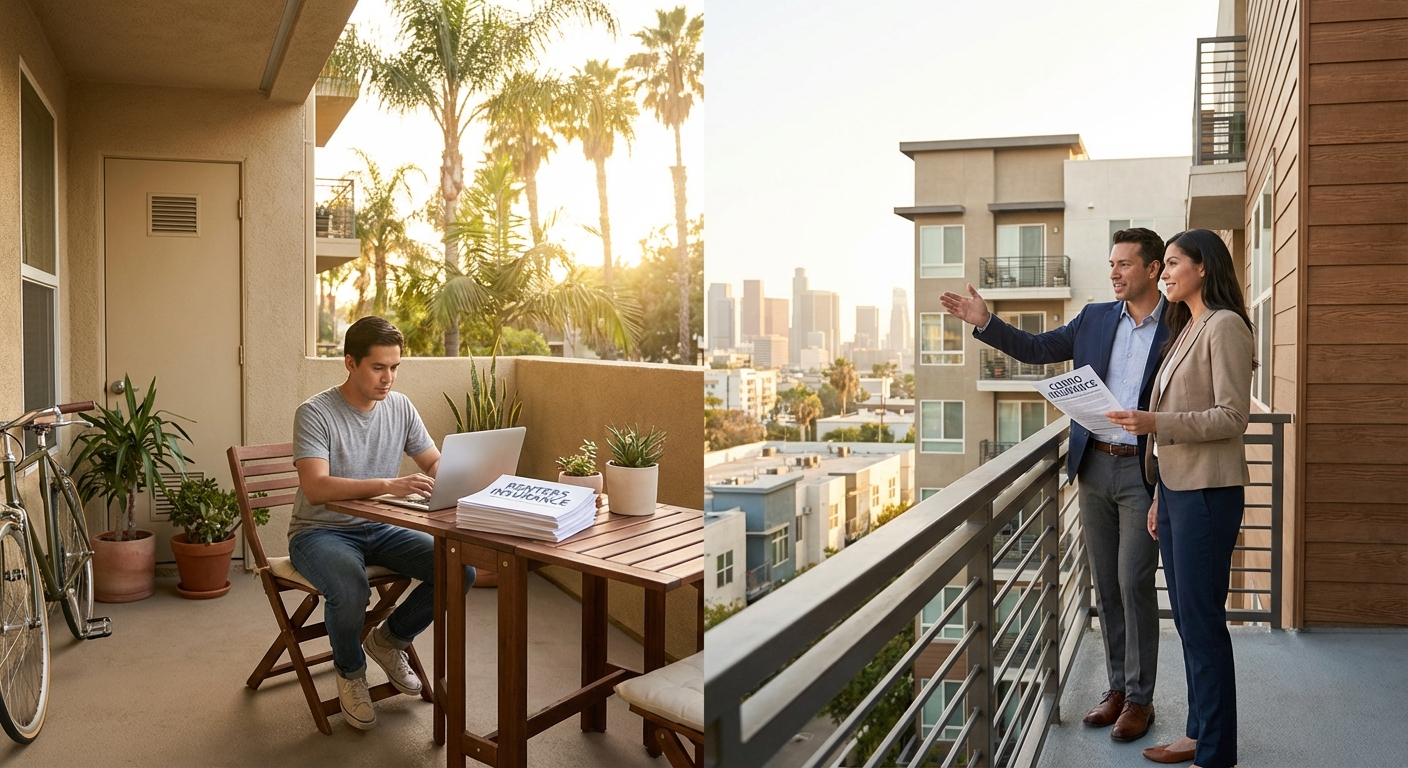 renters vs condo insurance california - California insurance guide